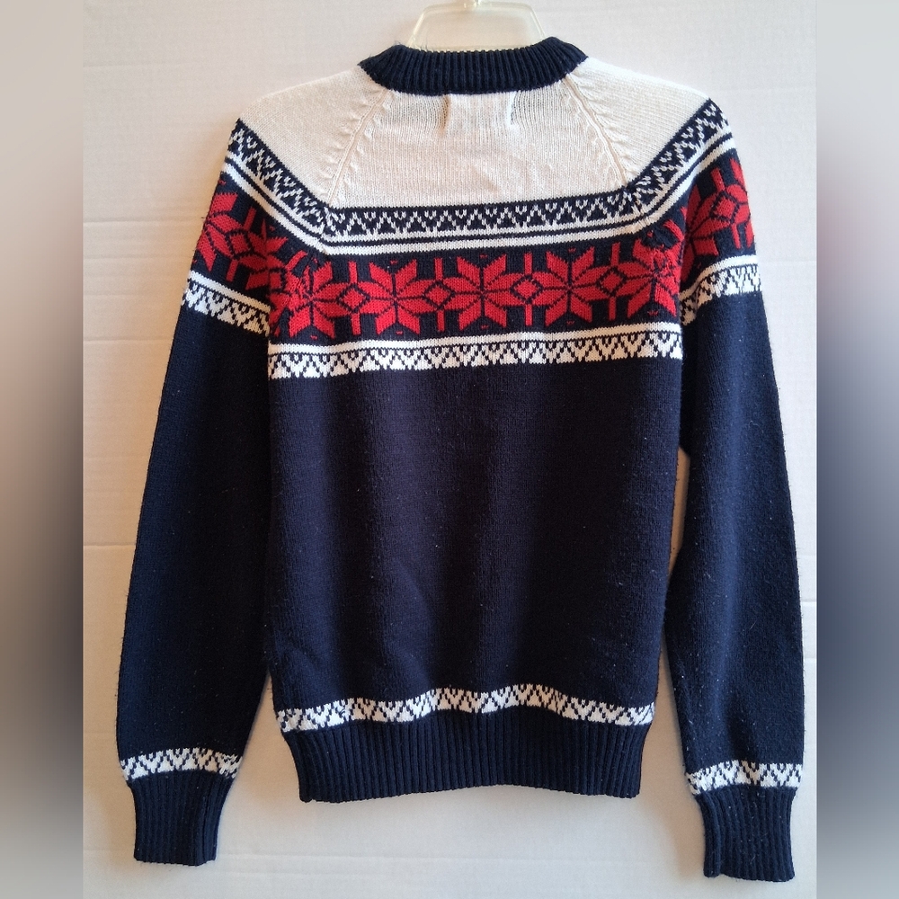 Vintage 1970's Sigallo Ski Sweater Sz L - Picture 3 of 6